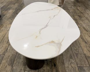 Marble style coffee table