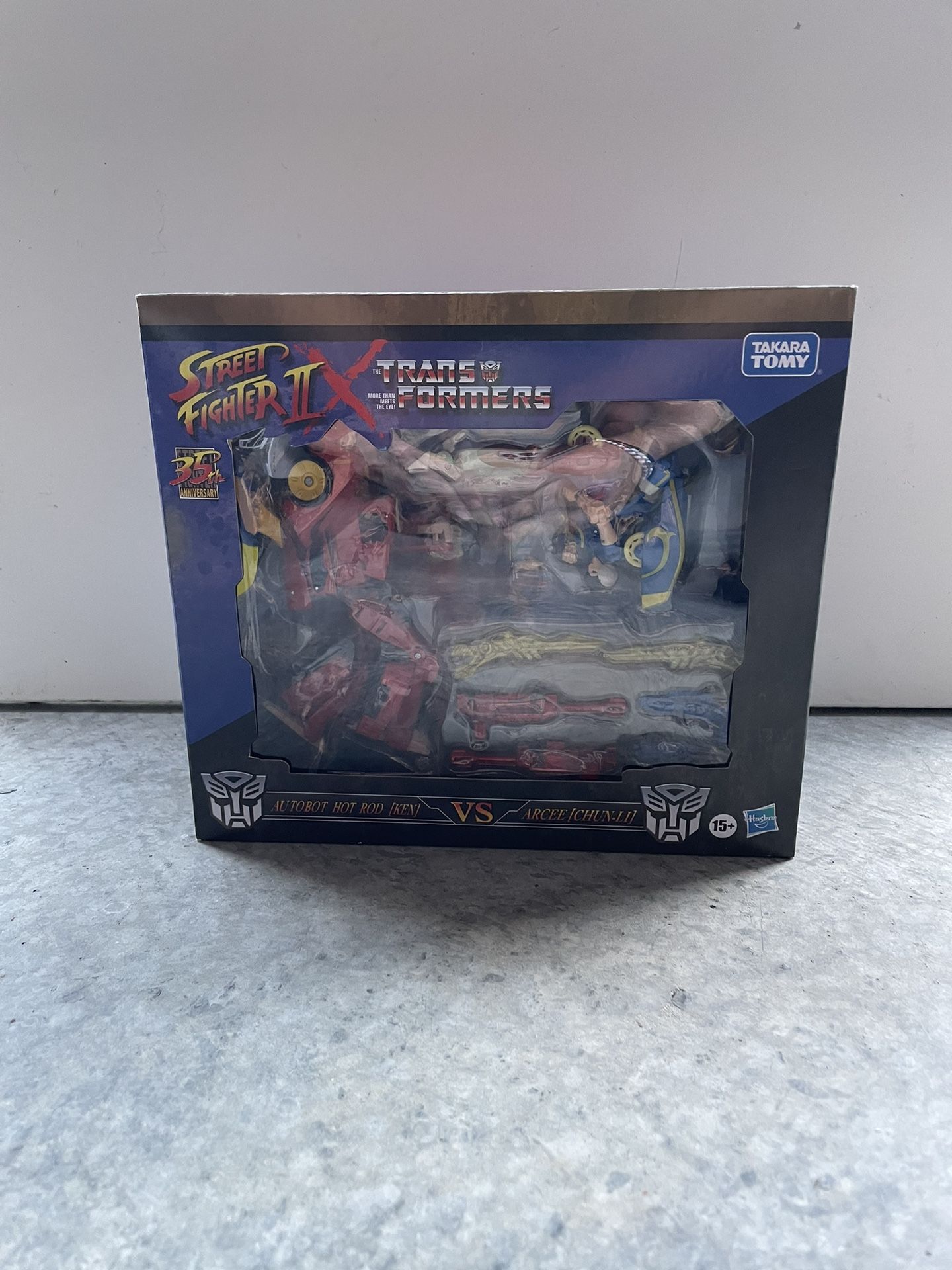StreetFighter 2 x Transformers