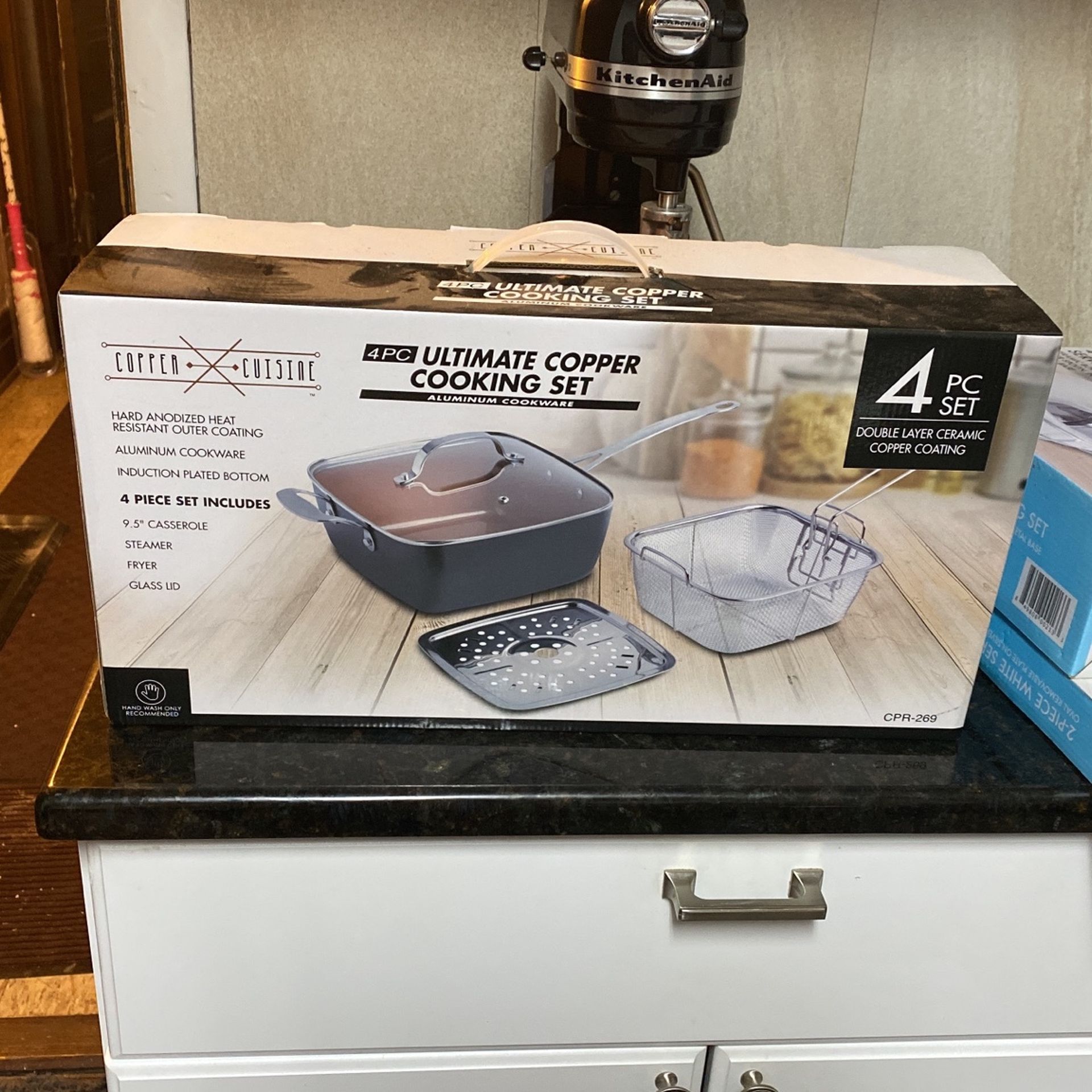 Copper Cuisine Cooking Set