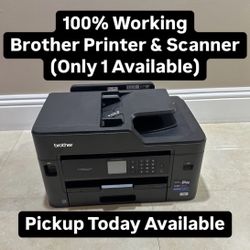 100% Working Brother Printer & Scanner (Only 1 Available) Pickup Today Available 