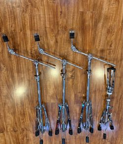 Drum set stands..3 PDP booms plus extras $125