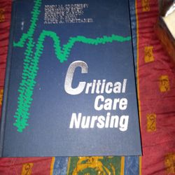 Critical Care Nursing 