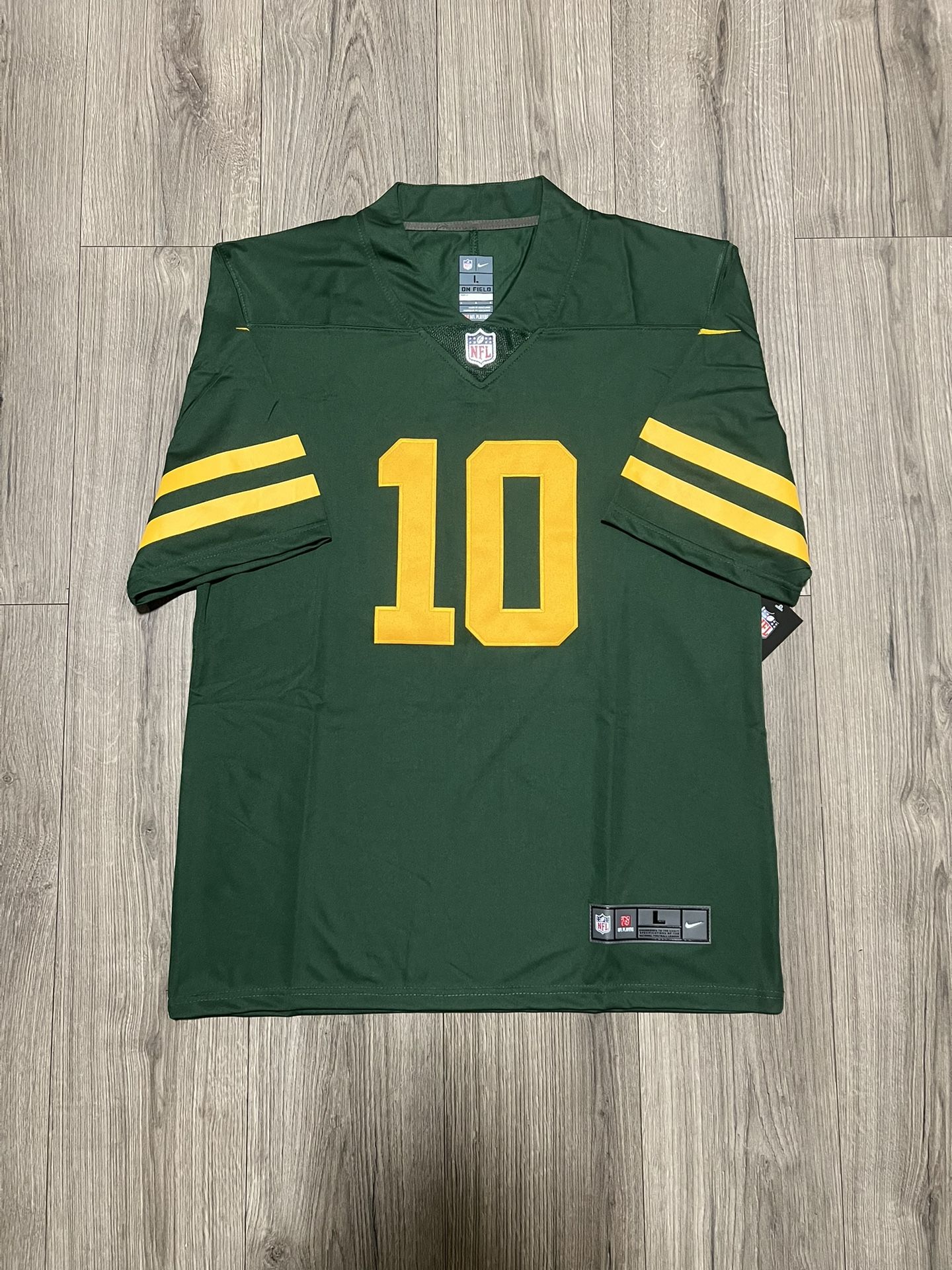MENS JORDAN LOVE GREEN BAY PACKERS JERSEY L