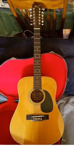 Fender Acoustic 12 String Guitar 
