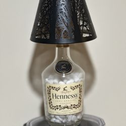 Hennessy Bottle Lamp