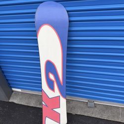 K2 Dart 140 Snowboard - Vashon Island USA - Rare Collectible