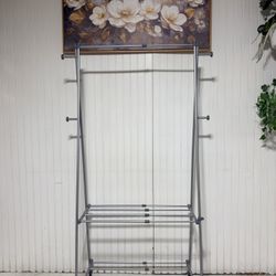 Folding Garment Rack