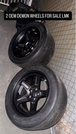 Dodge Demon Wheels (OEM)