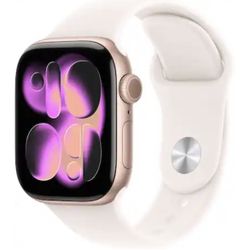 Apple Watch Series 11 Rose Gold with Aluminum Case
