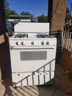 Working White Stove