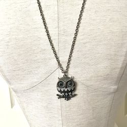 Owl Pendant Necklace 