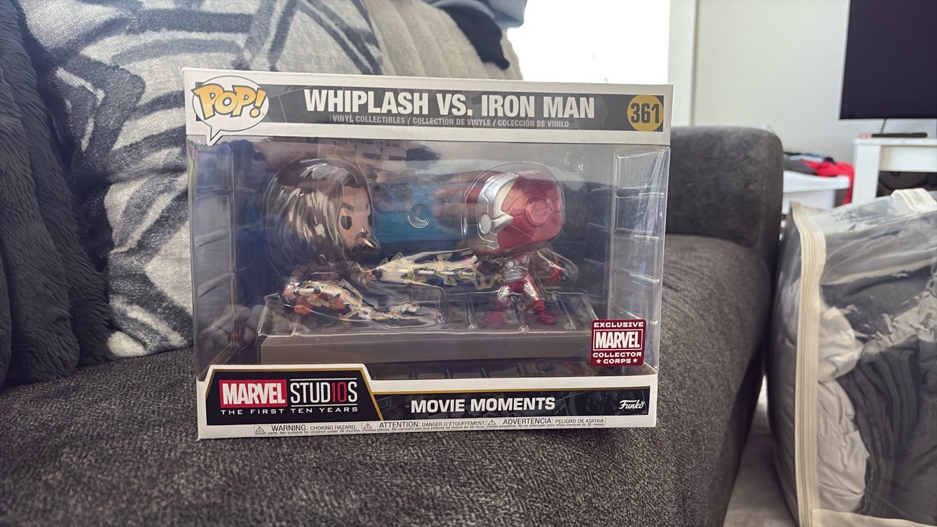 Whiplash VS. Iron Man Funko Marvel