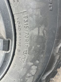315/70/17 Tires