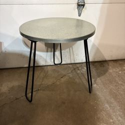 Industrial Side Table 