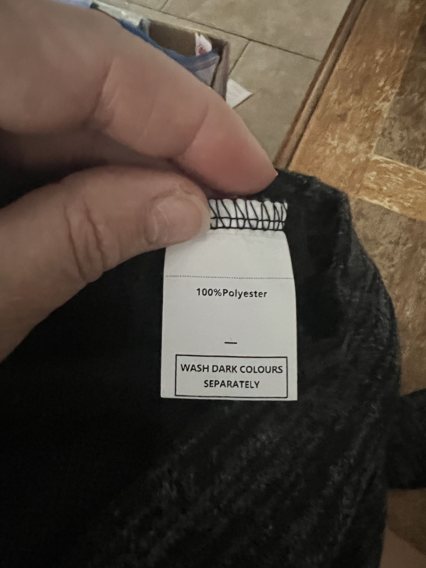 Black/Grey Sweater Medium