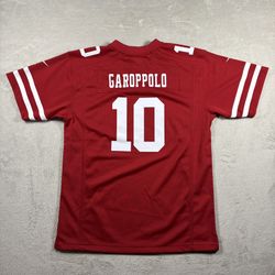 Nike #10 Jimmy Garoppolo NFL San Francisco 49ers Men’s XL On Field Jersey #3185