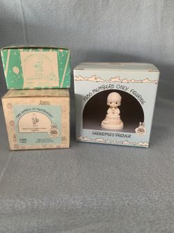 Precious Moments Porcelain Members Only Figurines