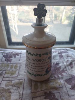 Vintage Irish Decanter 8.5"