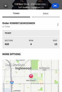 Chris brown and usher ticket