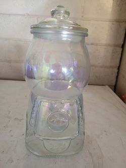 Iridescent Gumball Machine Candy jar