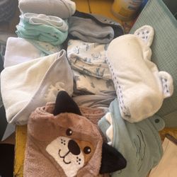 Baby Towels And Receiving Blankets 