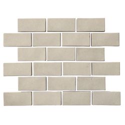 ARTO BRICK (144 sq ft) ARTILLO RICE 2X8 SMOOTH CONCRETE TILE #33041