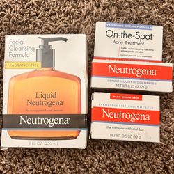 Neutrogena Facial Skin Care Bundle For $25
