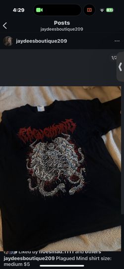 Plagued Mind Music Shirt 