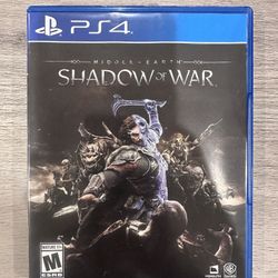 PS4 Shadow Of War