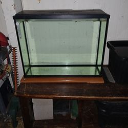 37 Gallon Topfin Aquarium Black Silicone 