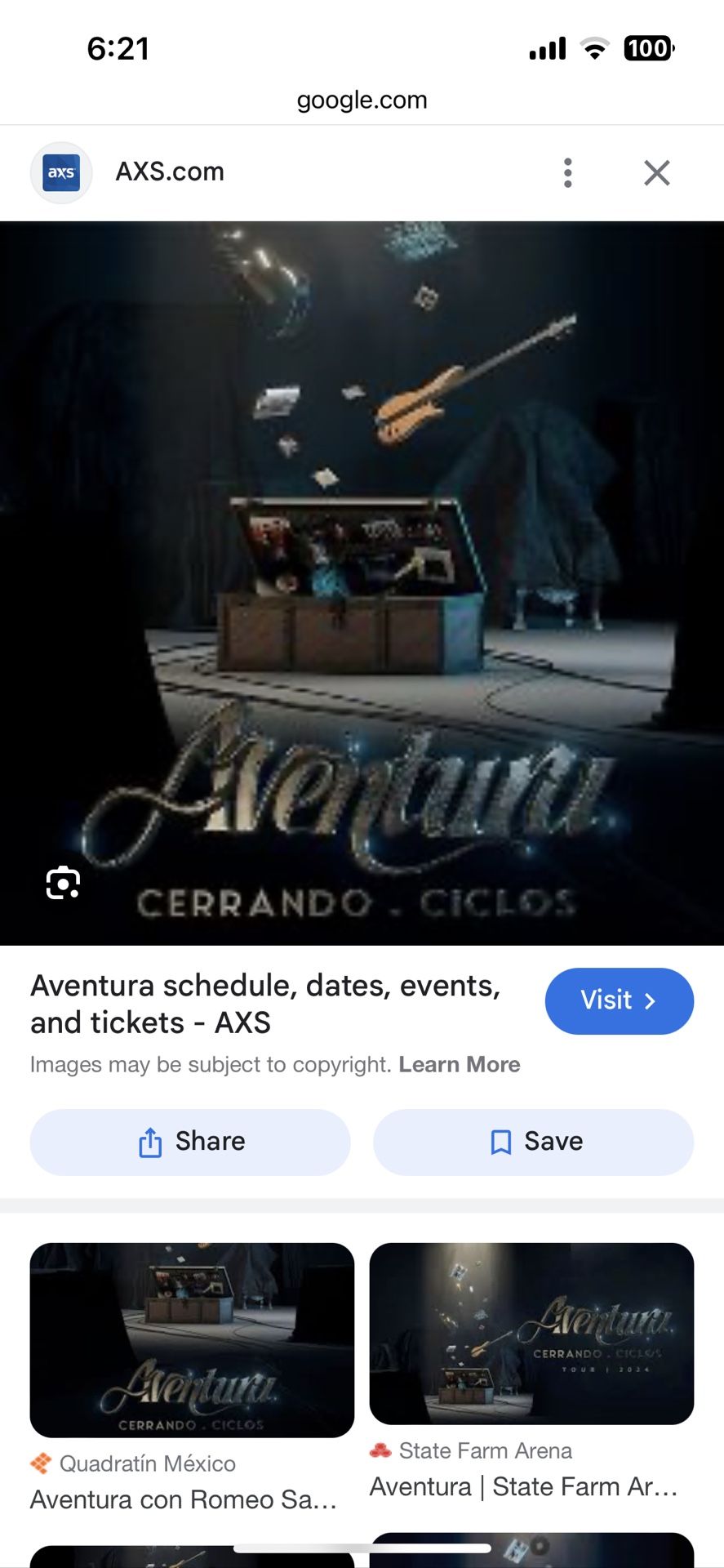 AVentura Ticket