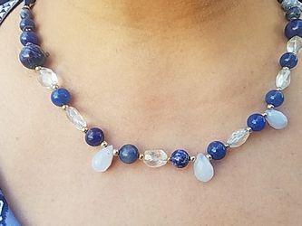 Sodalite necklace