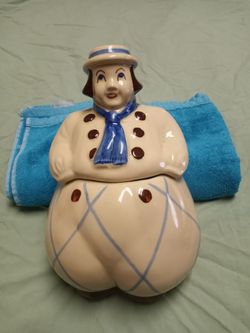 Dutch boy cookie jar