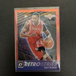 Retro Series Tmac Numbered To 99 Mint Condition!