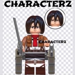 Attack On Titan Mikasa Anime Minifigure 