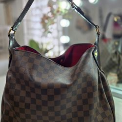 Louis Vuitton Damier Ebene Reggia Shoulder Bag