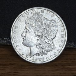 1897-O Morgan Dollar AU Details