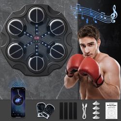 Brand New In Unopened Box Music Boxing Machine with Boxing Gloves