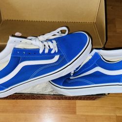 Vans Dodger blue shoes Old School Edition new with box  sz 11