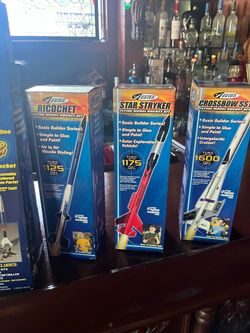 Estes Flying Model Rocket Kits – Set of 3