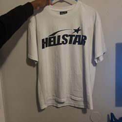 white hellstar shirt