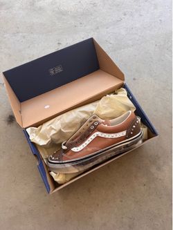 Pearlized Vans Cocoa Brown