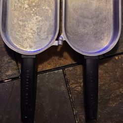 Vintage Super Maid Cookware Cast Aluminum Folding Hinged Omelet Fish Cooking Pan