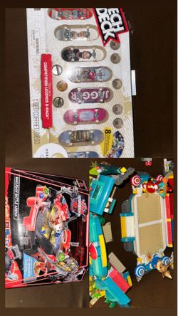 Toy Lot (Pokémon Mega, Tech Deck, and Bakugan) TRADE FOR HALO SETS