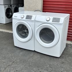 Samsung Set Gas Dryer And Washer 