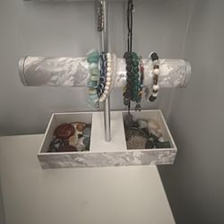 Marble Jewelry Organizer