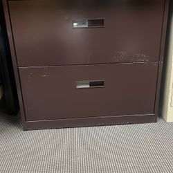 2 Long/wide Drawer File Cabinet
