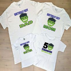 Hulk Birthday T-Shirts