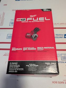 Milwaukee Fuel M12 3" cut off tool