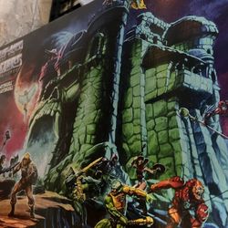 He Man Castle Grey skull Sealed Box Spanish Box